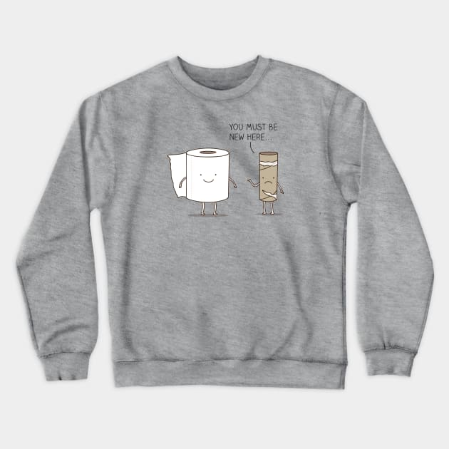 Paper work Crewneck Sweatshirt by milkyprint